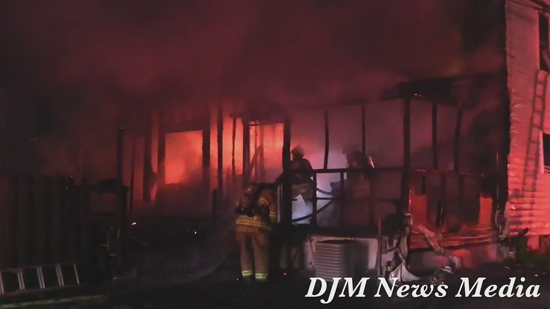 A family of seven lost their New Cumberland home to an overnight fire on Tuesday. Video by DJM News Media.