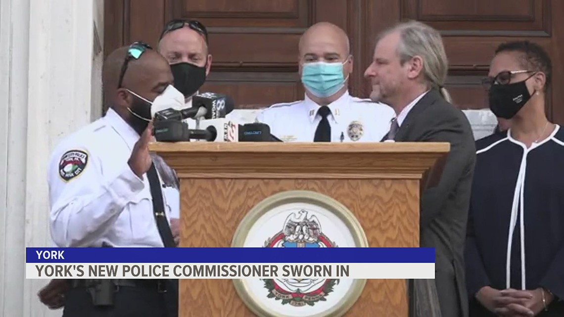 Warm for York City Police Commissioner Michael Muldrow