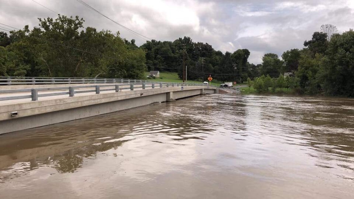 Duke St. Bridge in Hummelstown closed due to flooding | fox43.com