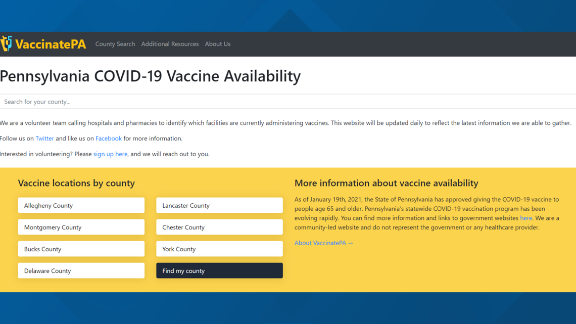 Students launch website to help people find a COVID-19 vaccine in ...
