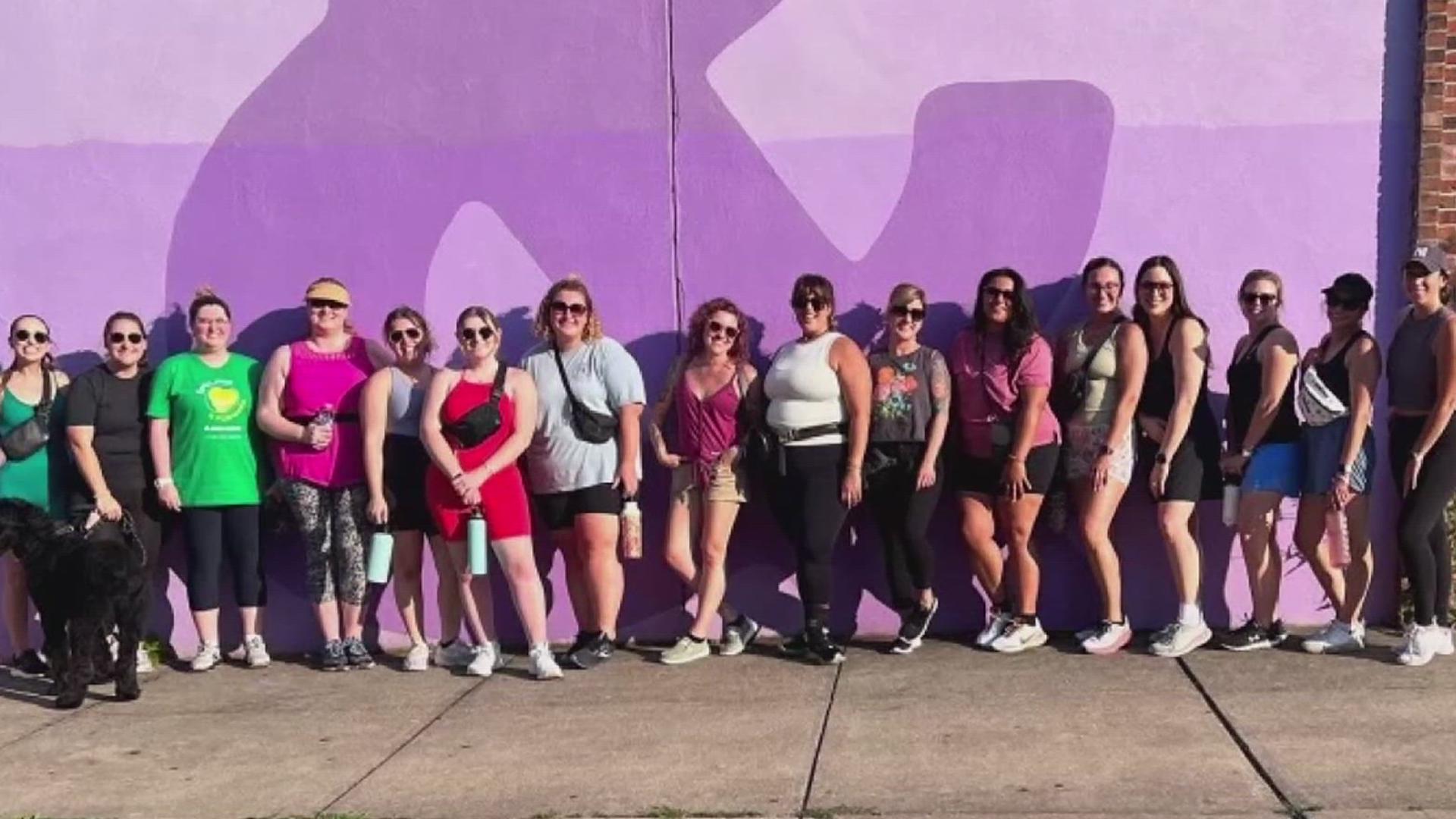 A group in Dauphin County is encouraging women to walk outside their comfort zones.