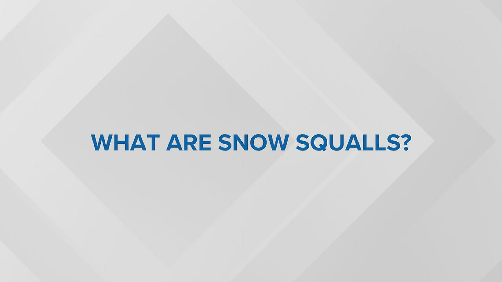 Here's why it's sometimes difficult for radar to pick up snow squalls in our area