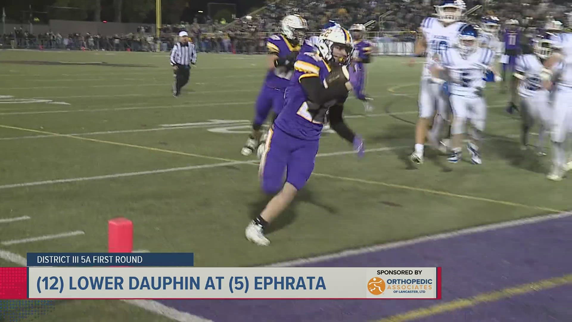 Ephrata wins their program's first-ever playoff game, while Juniata claims a district championship.