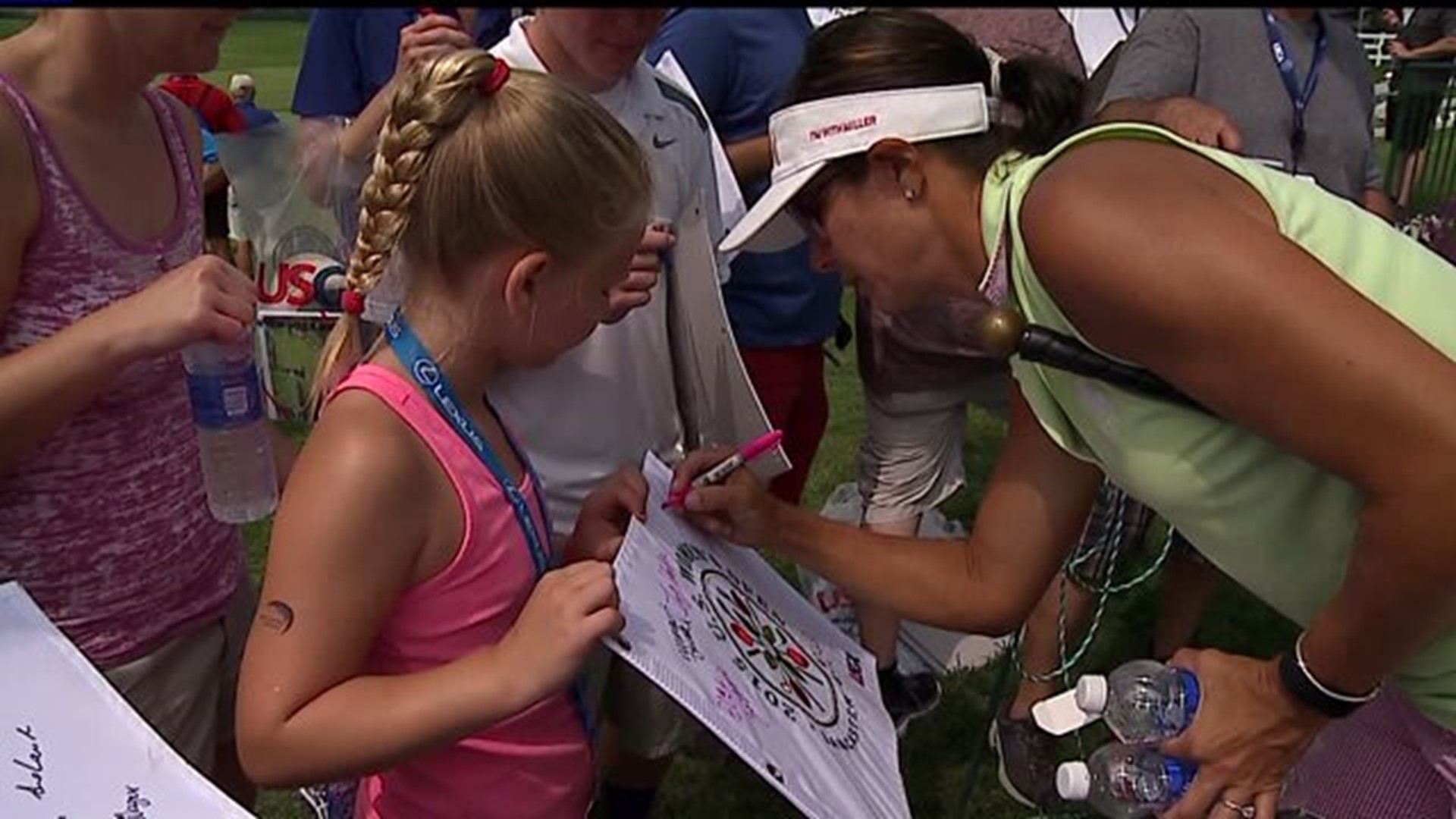 Rules to getting many autographs as possible at the U.S. Women`s Open