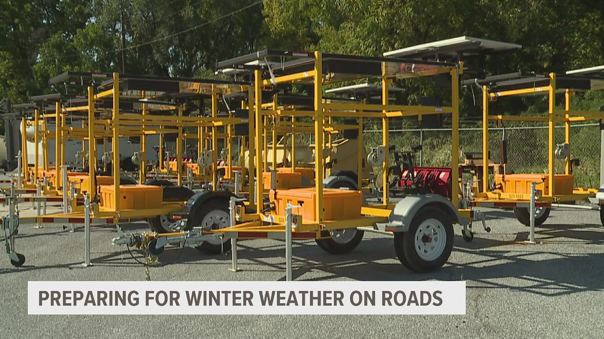 Officials also say there are some simple steps you can take to be as safe as possible on winter roads.