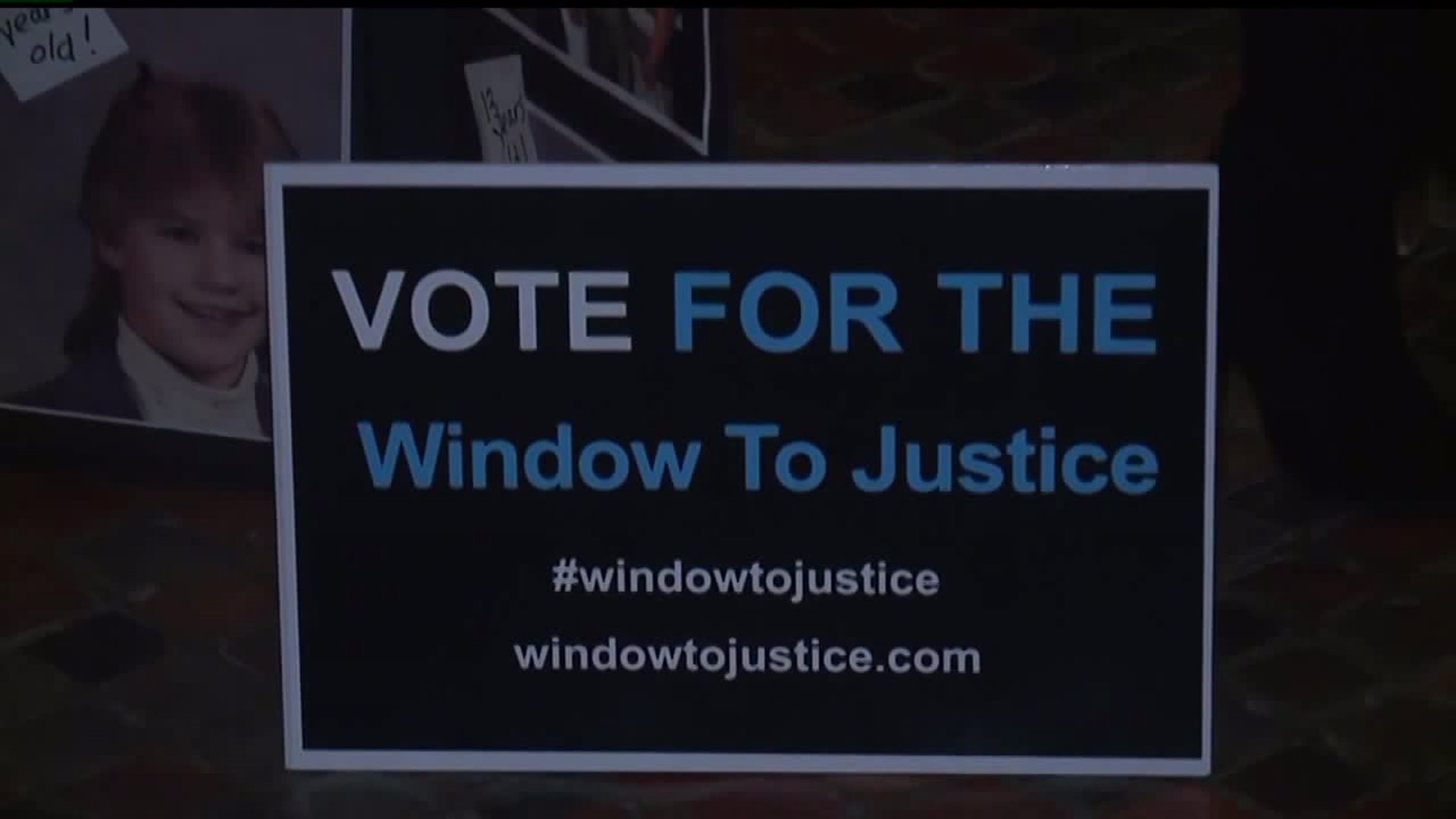 Window to our justice sit-in