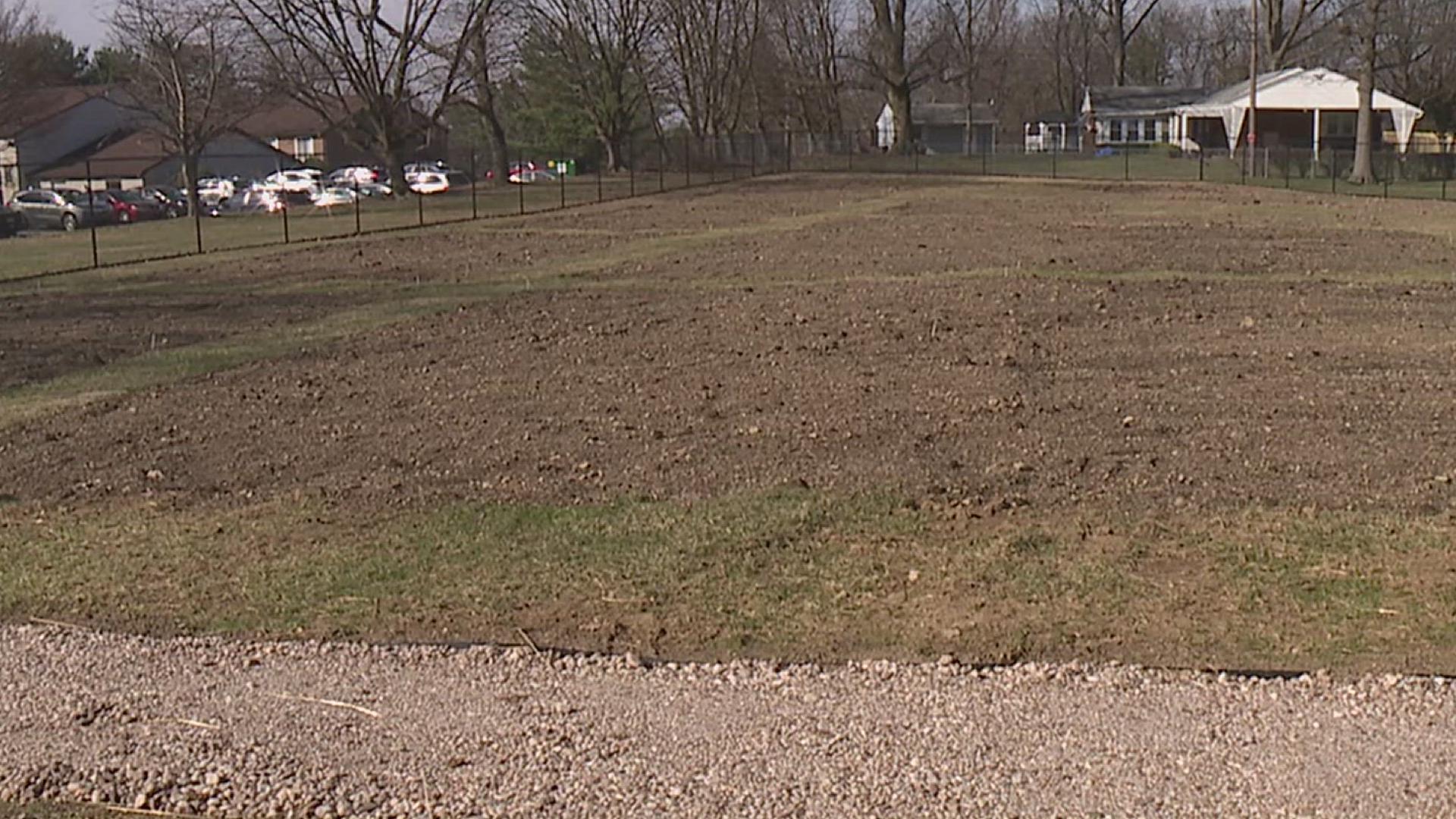 Lower Paxton Township and the Central Dauphin School District launched their community garden today, encouraging residents to start their own gardens.