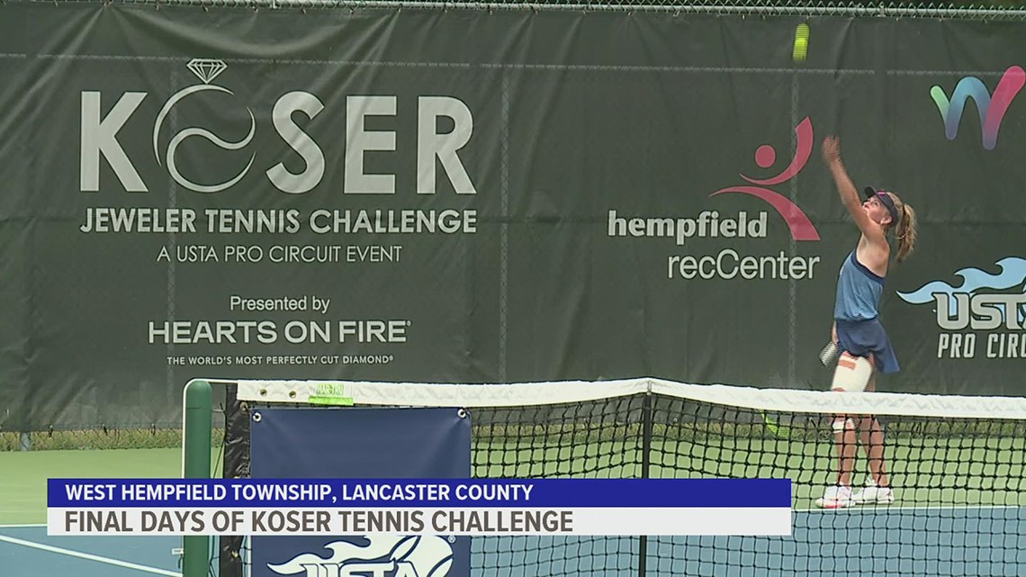 Koser Jewelers Tennis Challenge enters final day