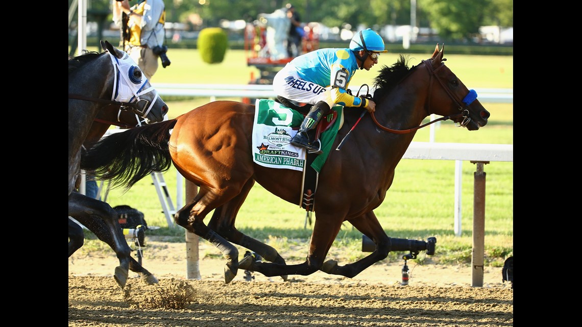 Justify draws No. 1 post for Triple try in Belmont Stakes