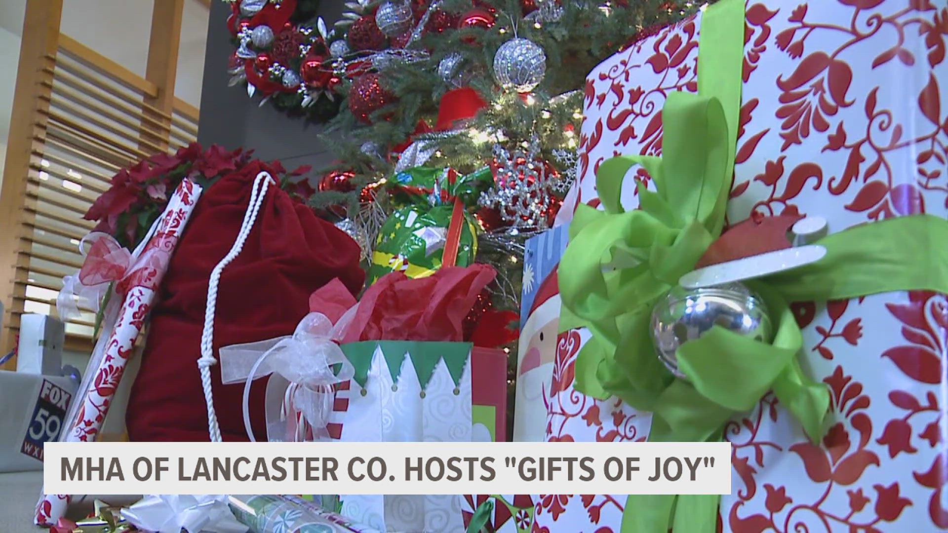 Over 1300 gifts to be distributed for those with a mental illness in Lancaster.