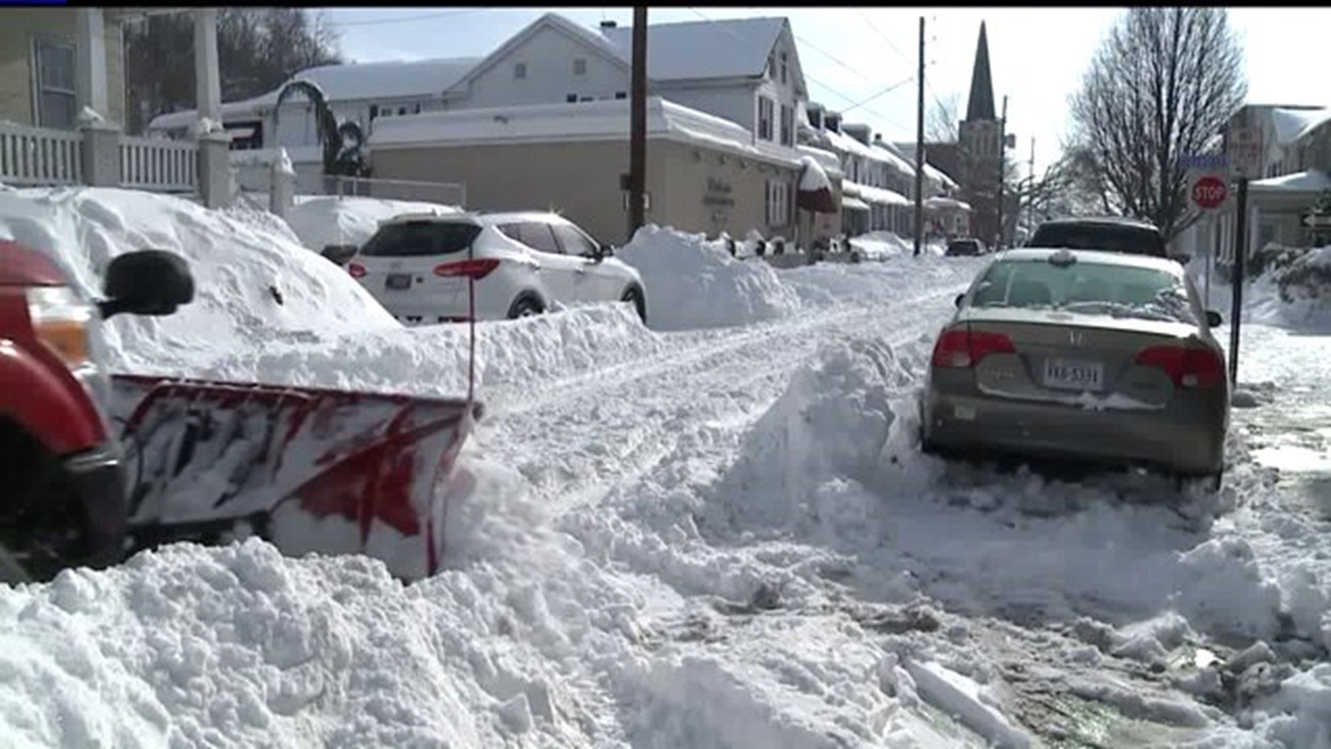 Steelton like "a war zone" after snow storm as cleanup awaits