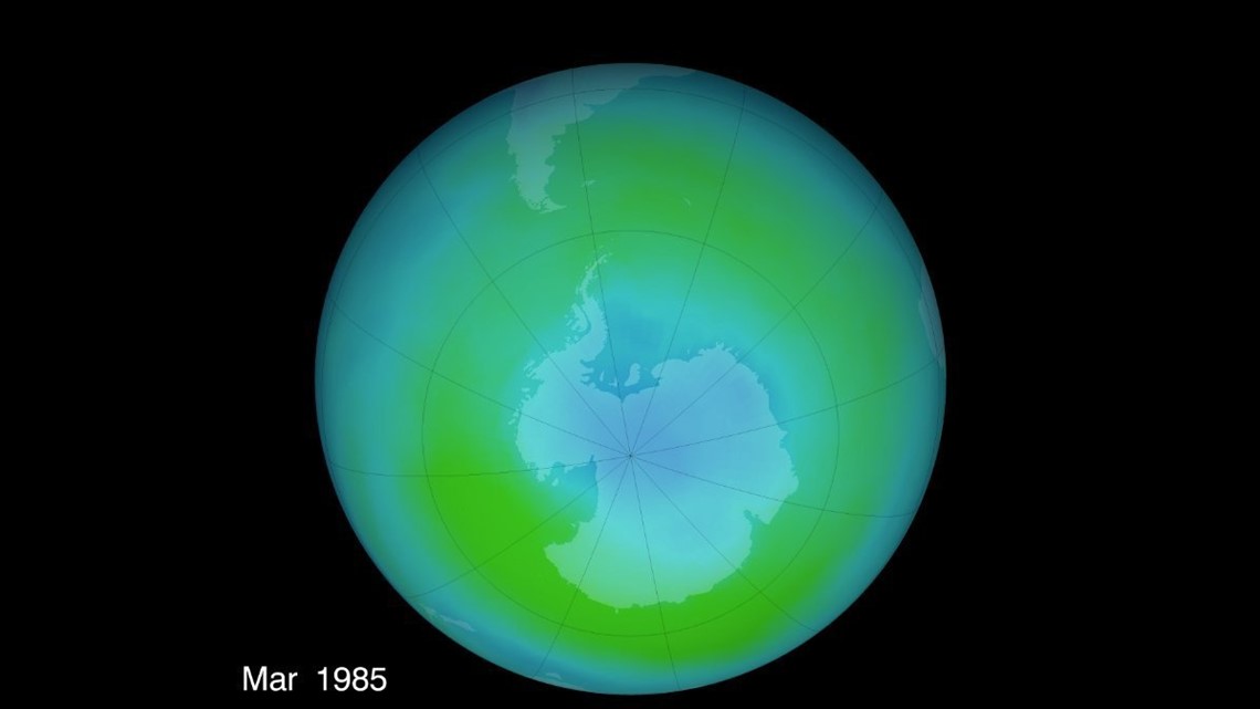 The Antarctic ozone hole is the smallest since it was discovered ...