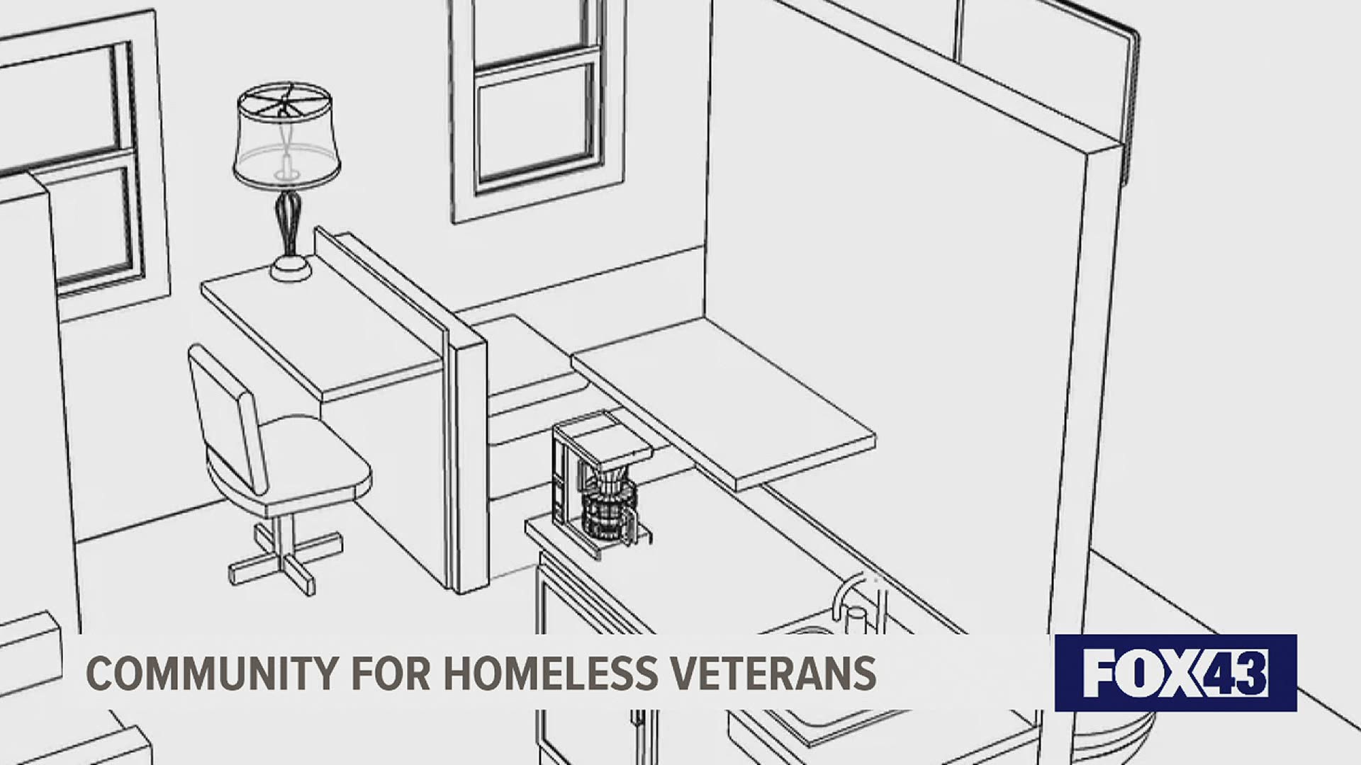 A five acre plot of land along the Susquehanna River in Harrisburg will become a community for the homeless veteran population.