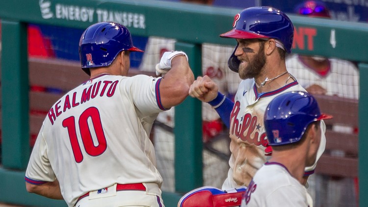 Phillies pitchers dominate again, sweep Braves on Bohm hit
