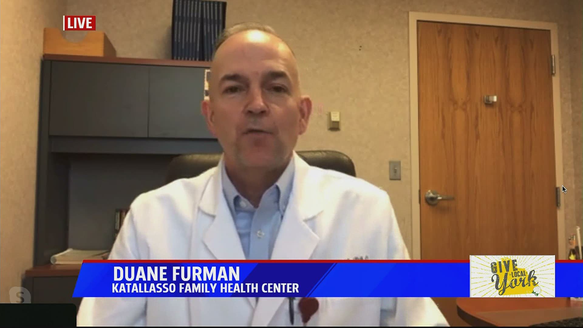 Give Local York is entirely online this year due to COVID 19, Duane from Katallasso Family Health Center discusses how you can still give to your local community
