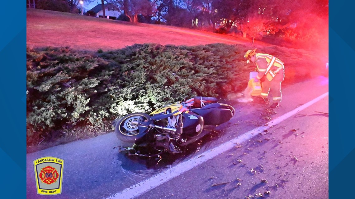 Police Investigate Crash Involving Motorcycle In Lancaster