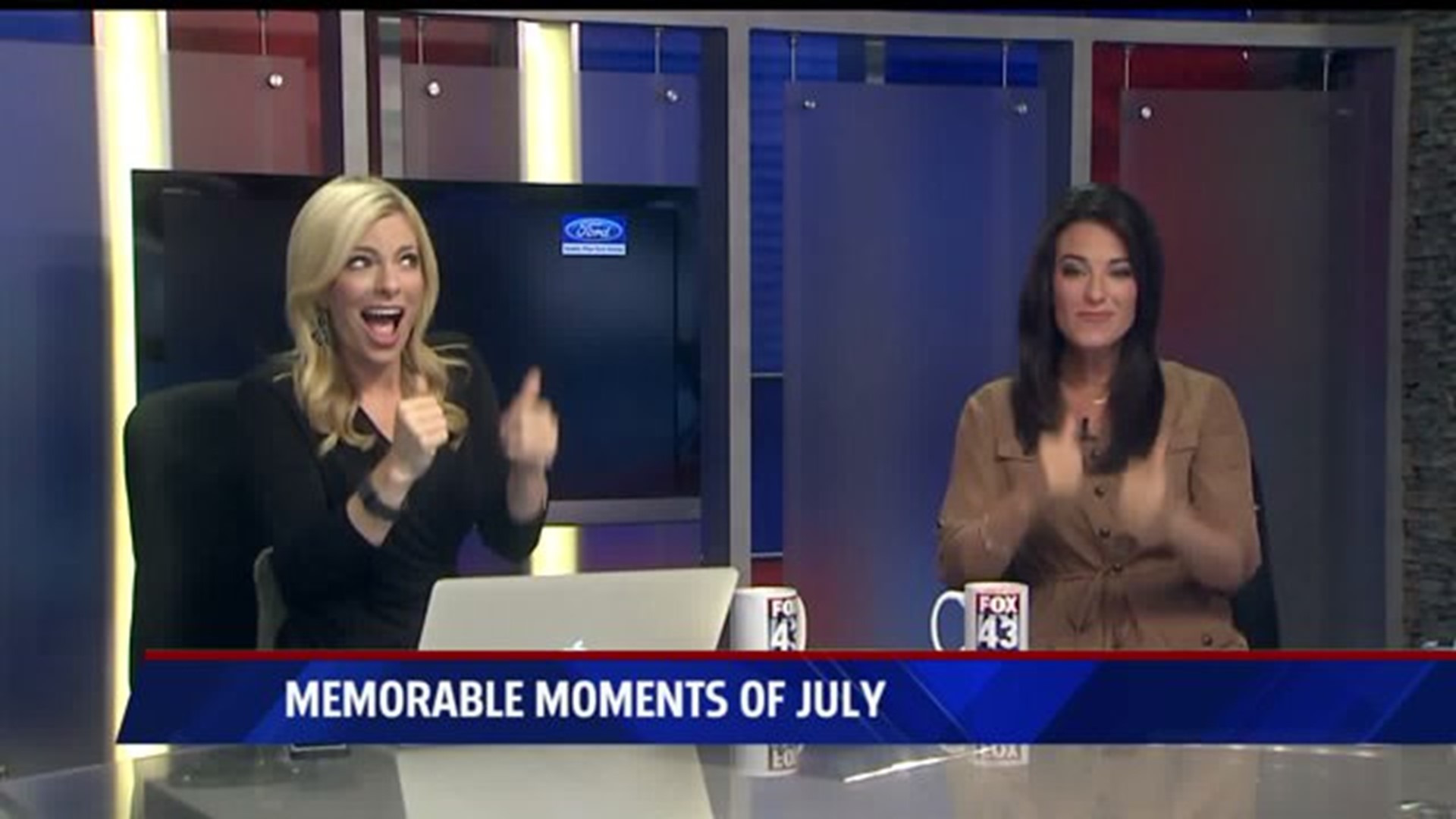 Look back on July’s funniest moments with FOX43’s morning team