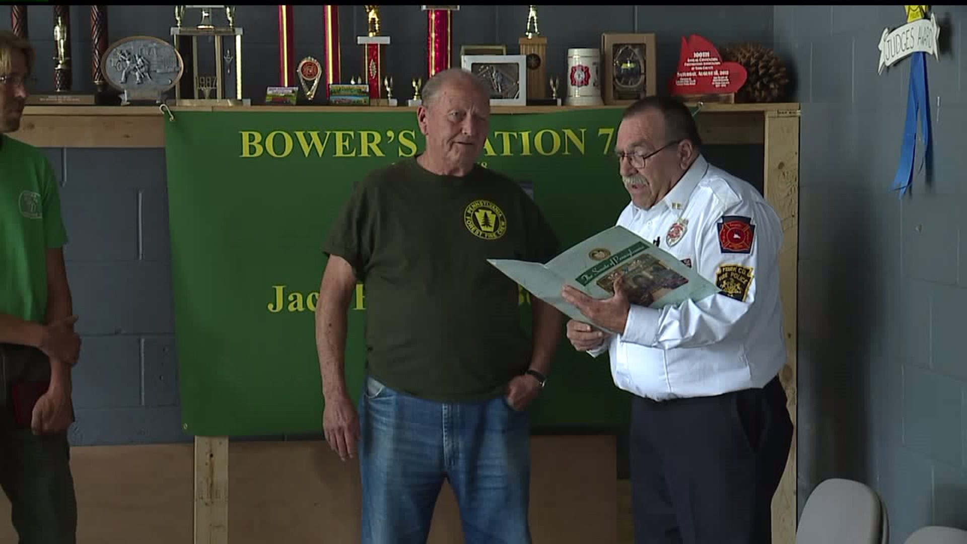Eastern York County Forestry Crew honors warden of 42 years