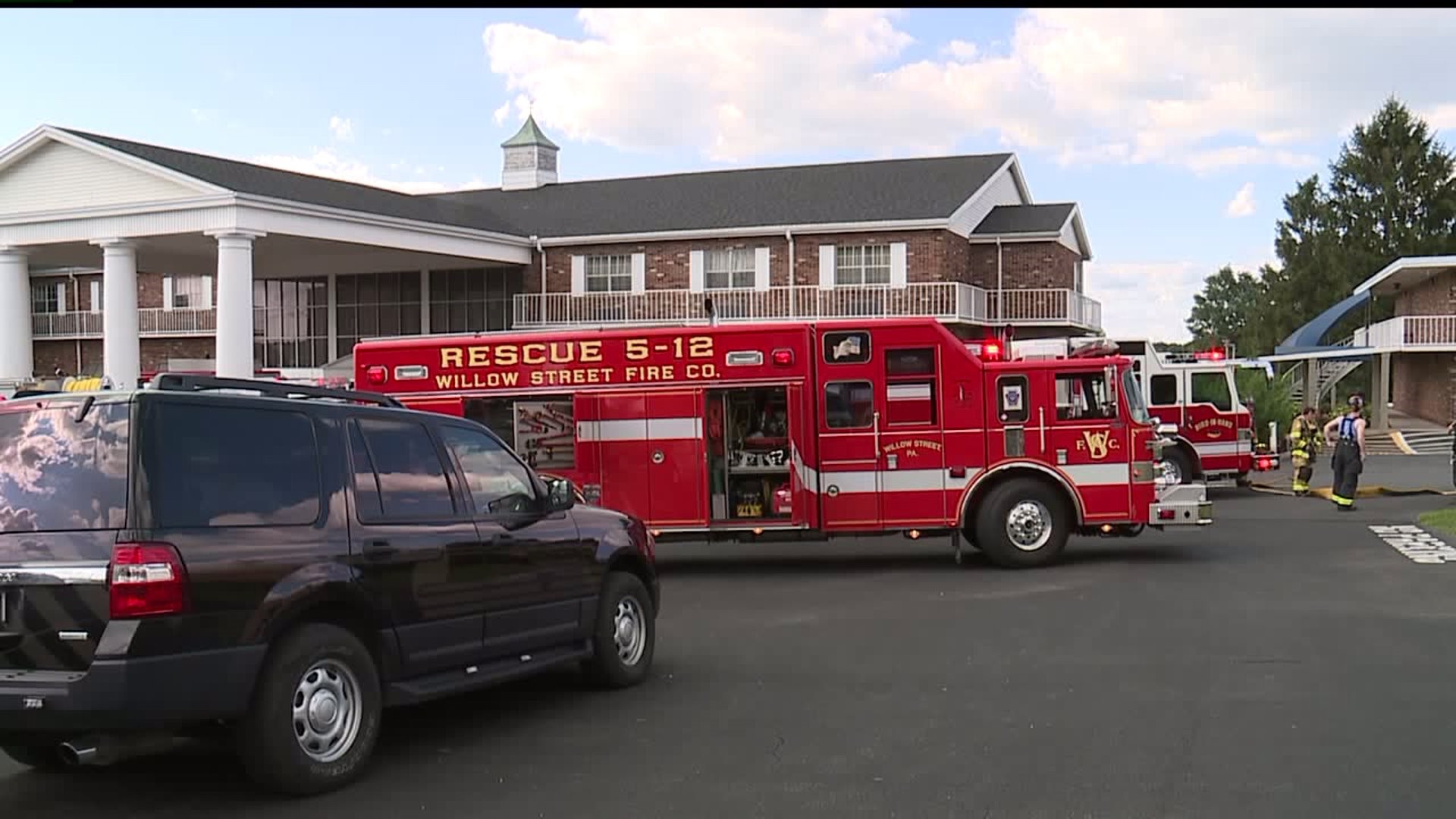 Fire breaks out at the Continental Inn