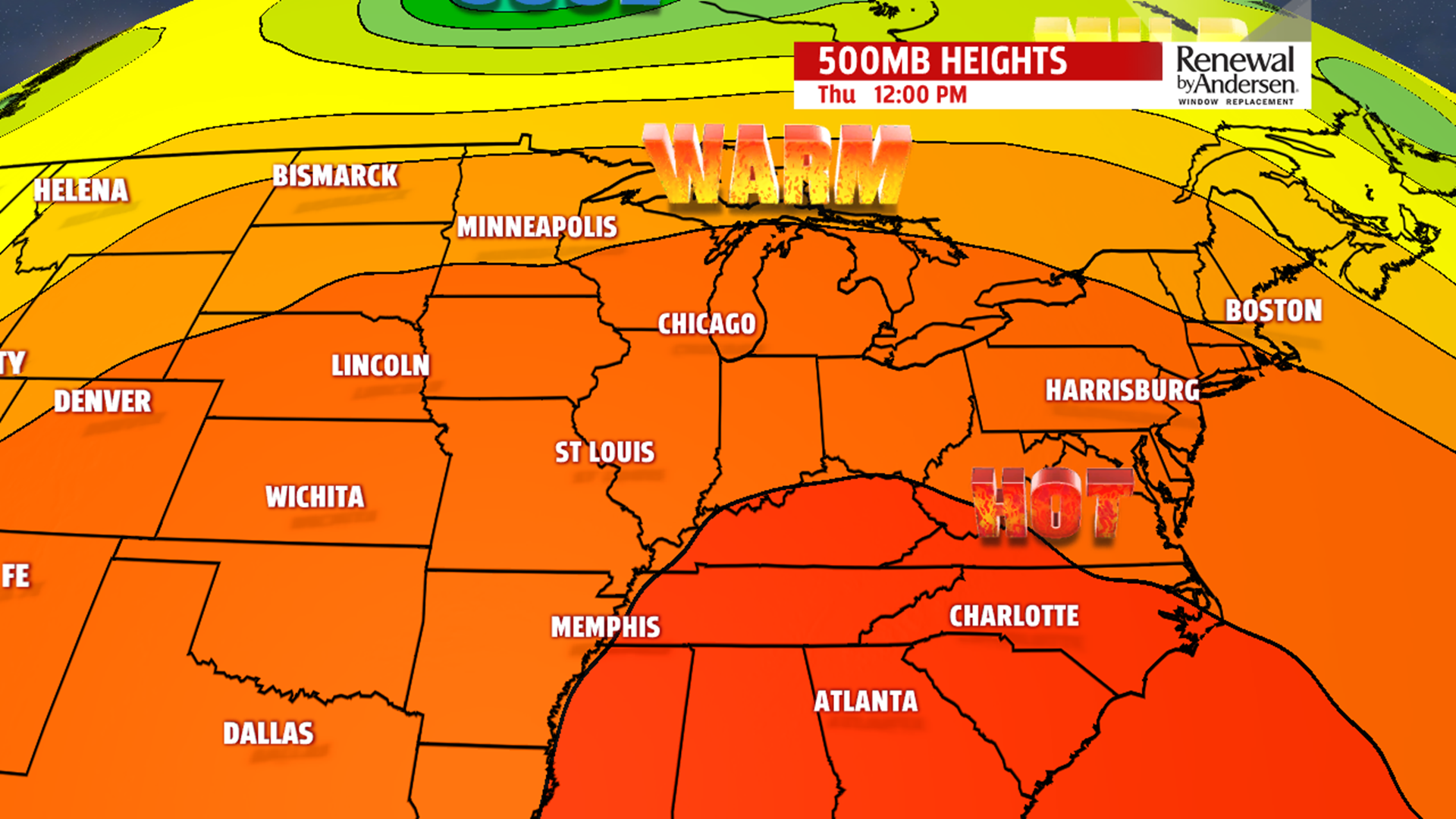 Hot and humid through the first half of the weekend before a short ...