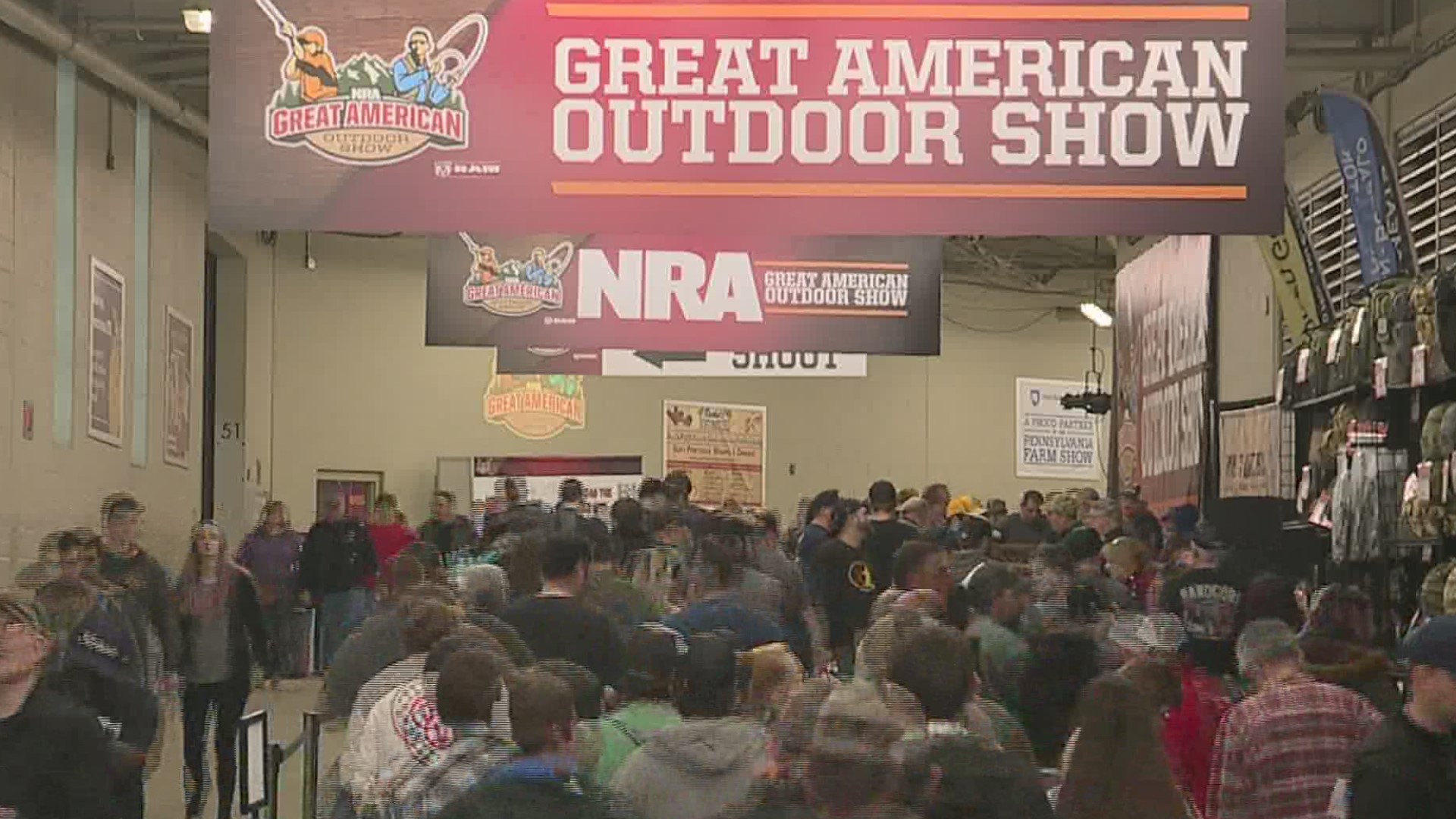 Join around 200,000 people to visit 1,000 gaming, fishing and camping vendors, packed inside the Farm Show Complex.
