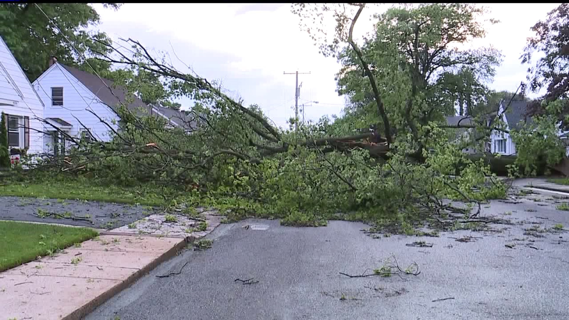 Storms leave widespread damage