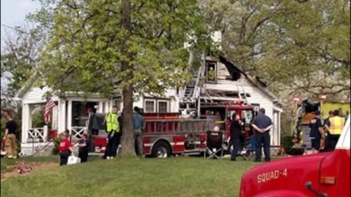 Crews battle morning house fire in Adams County | fox43.com