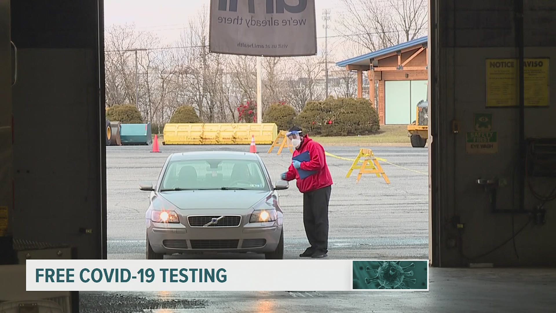 Each week a new state run COVID-19 testing site pops up, including one near Park City Mall