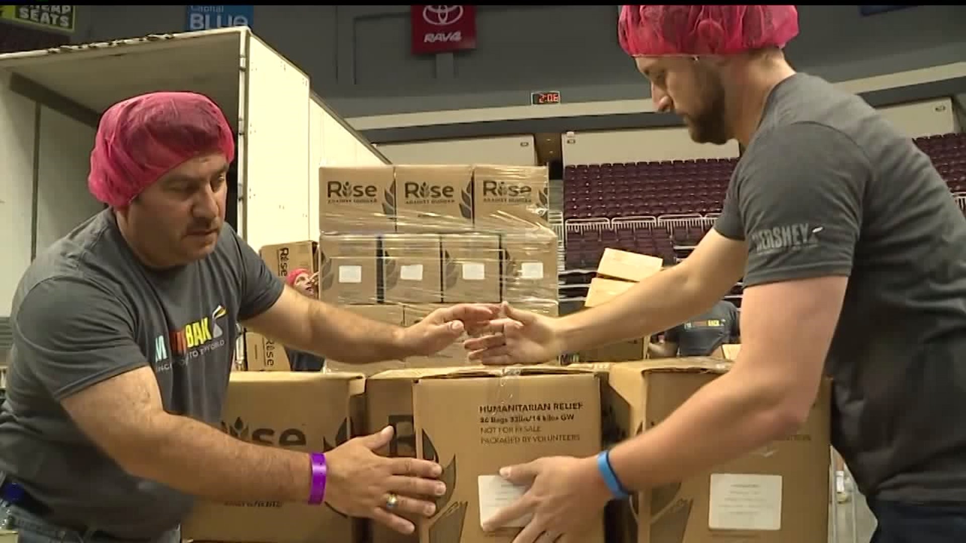 The Hershey Company expected to reach 1 millionth meal donated Tuesday