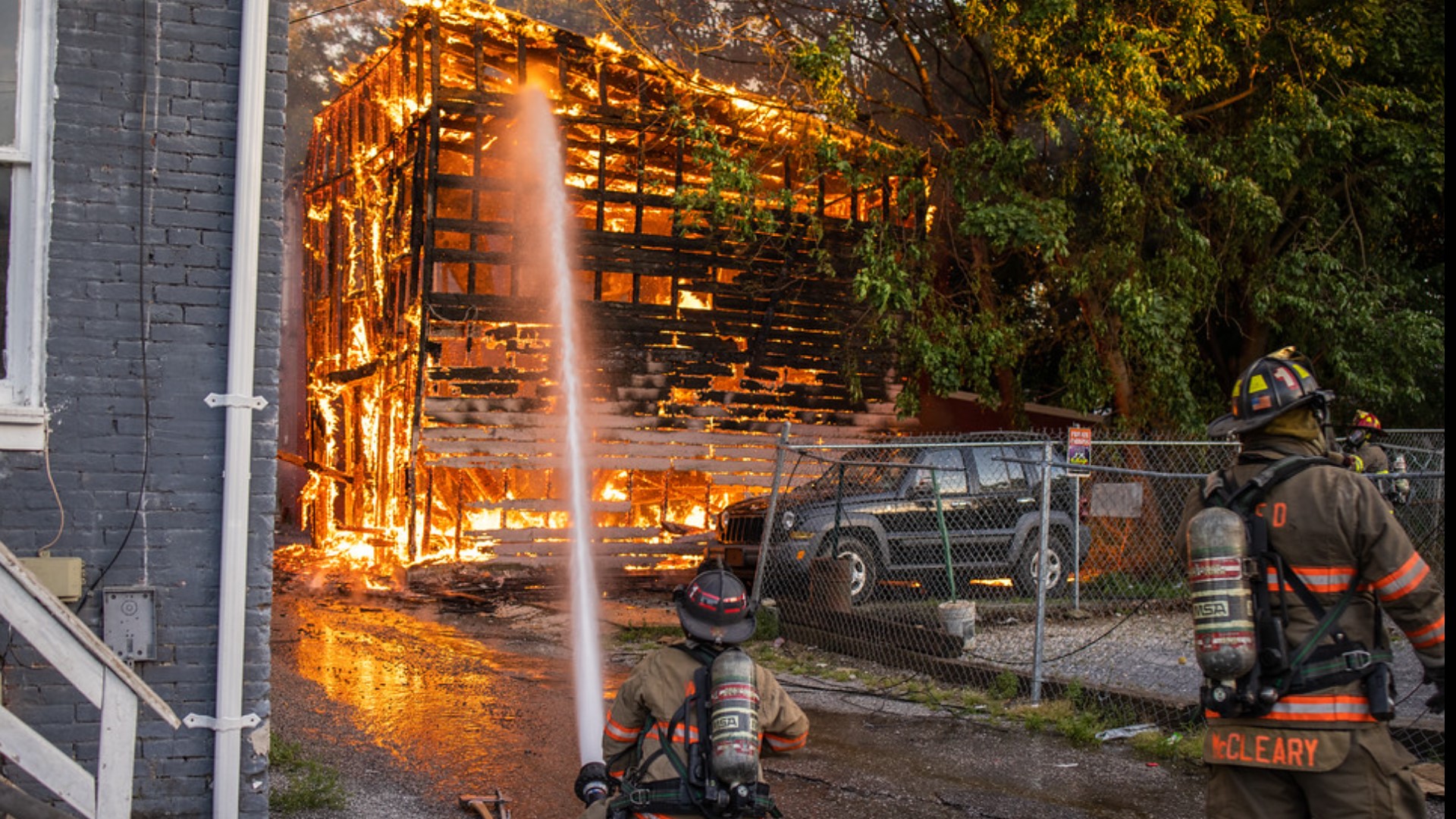 What has been described as an innocent activity is what fire officials say ultimately caused the flames which scared neighbors and damaged homes and cars in York.
