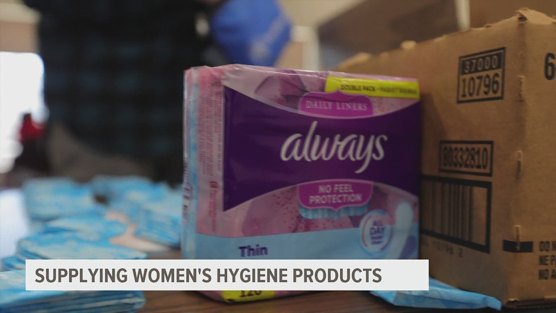 A new initiative started by a nurse at Hershey Medical Center gets women's hygiene supplies and sanitary products to low income and homeless families