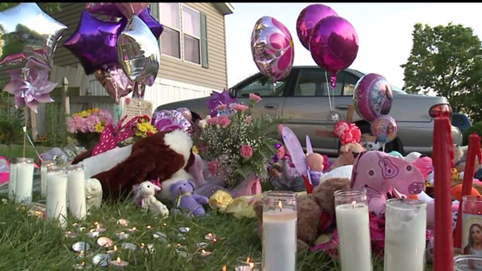 Vigil held for three-year-old killed