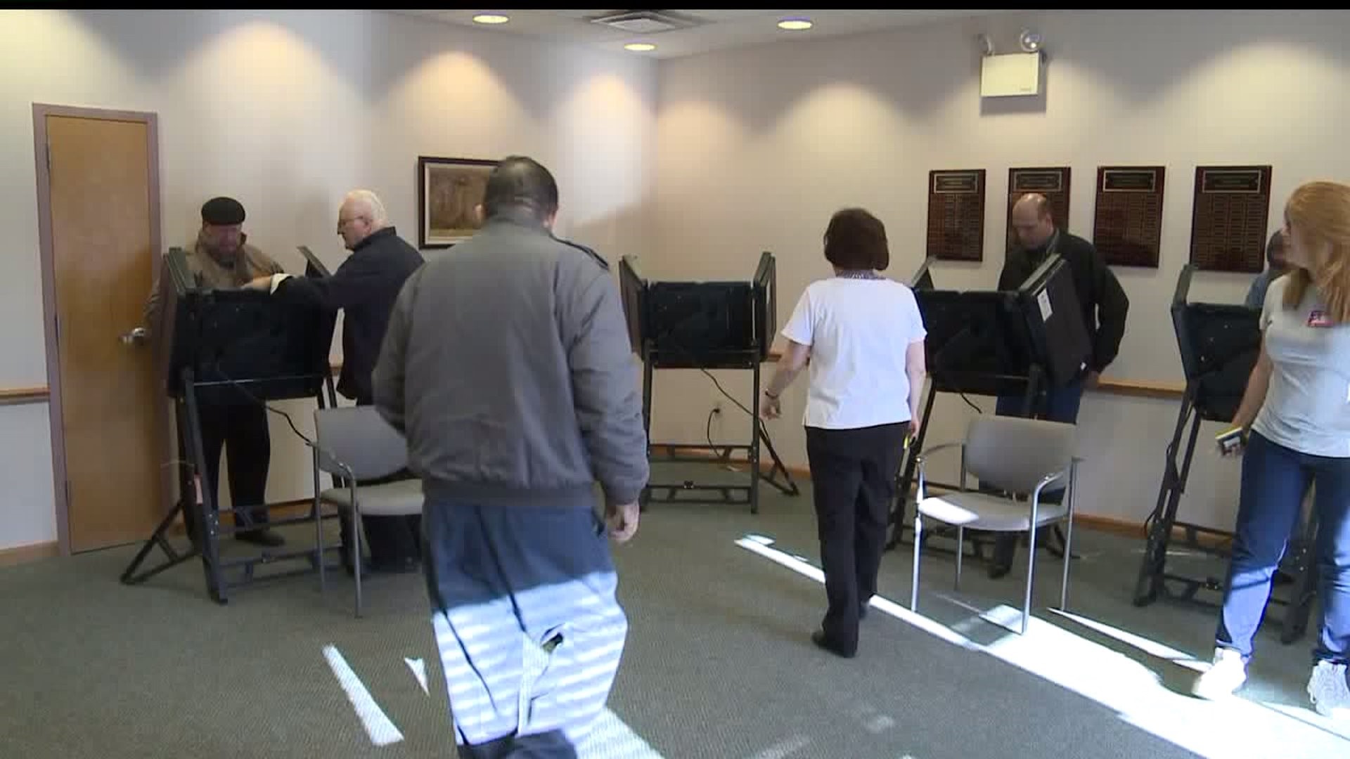 Voters in the area get ready to take to the polls