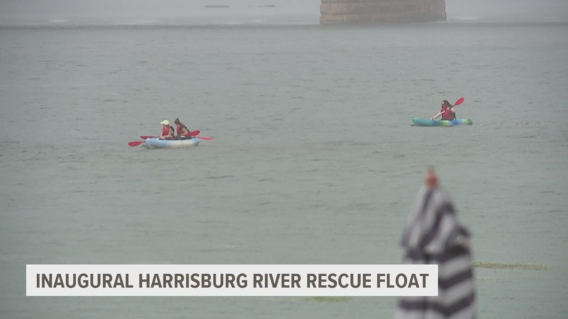 The team of emergency responders put the float together to meet the people they serve and raise funds for the organization.