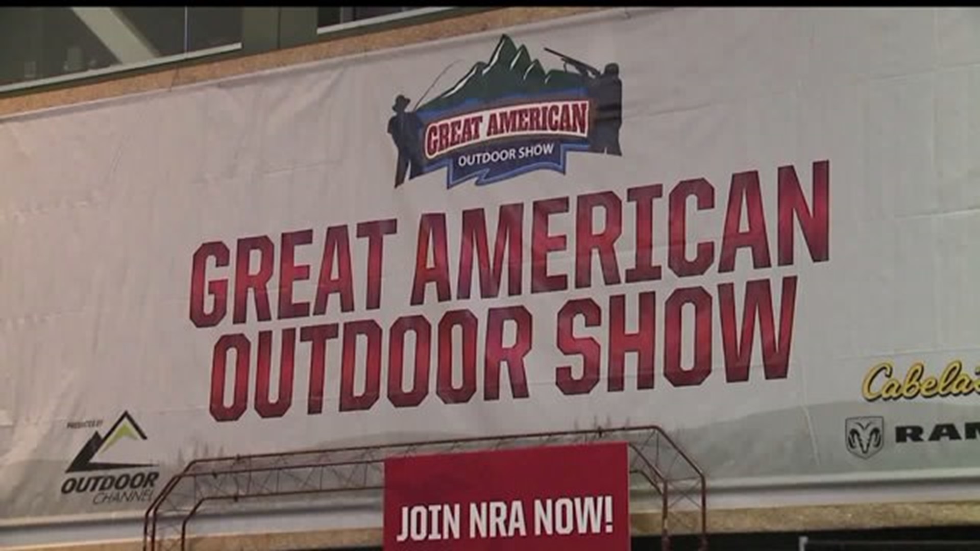 Opening day for the Great American Outdoor Show