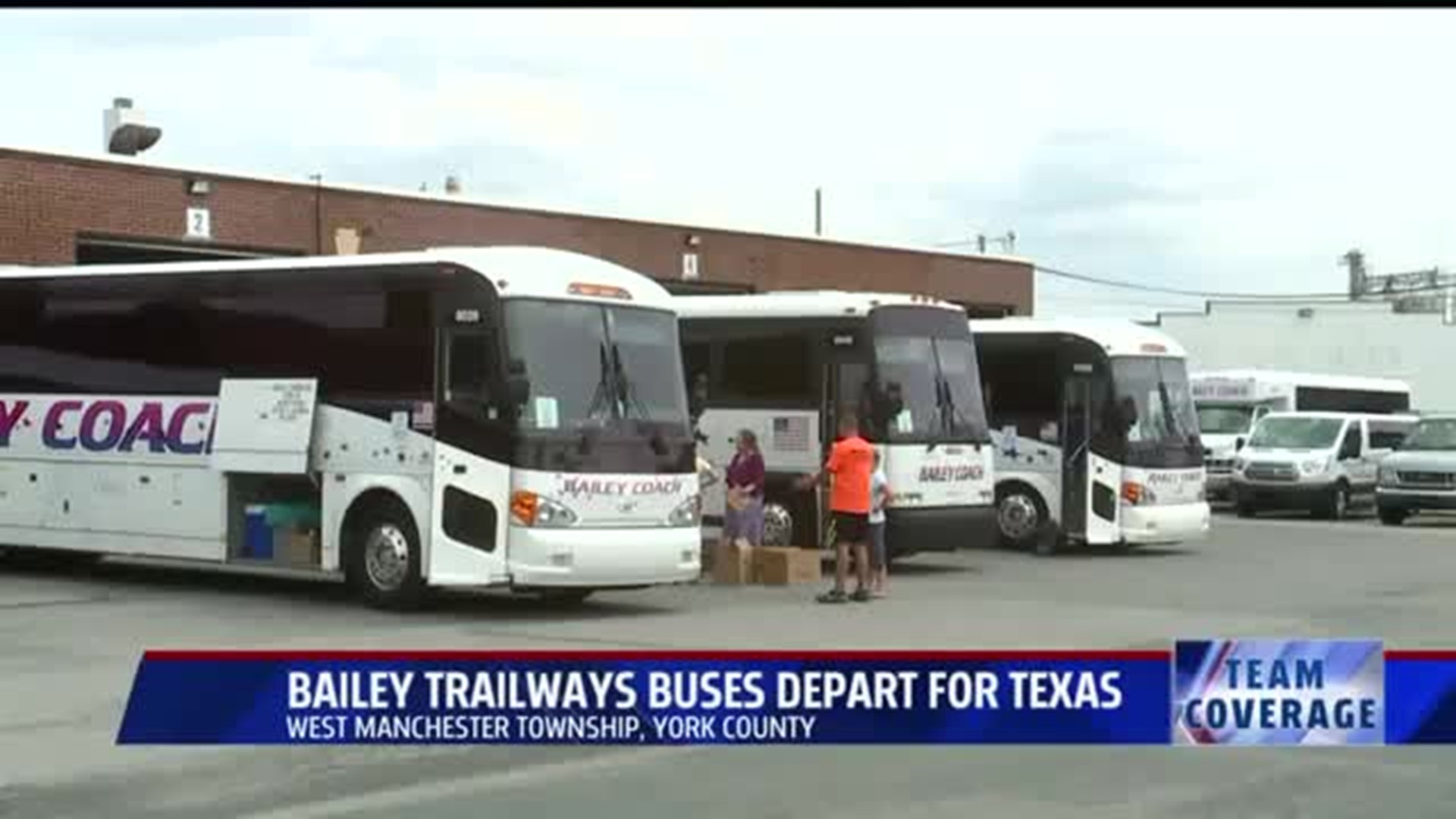 Bailey Coach sends 3 buses to Texas full of supplies
