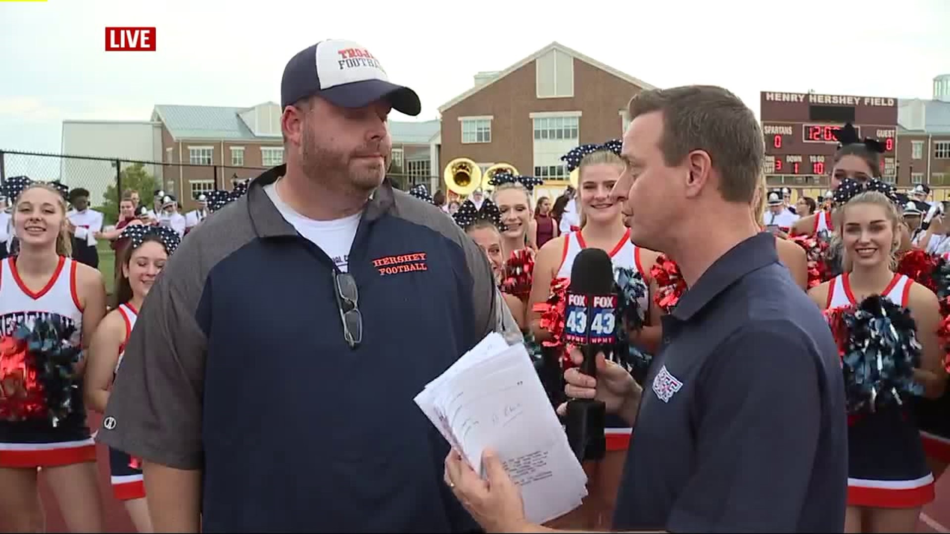 HSFF `Game of the Week` coaches interviews: Frank Isenberg, Hershey Head Coach
