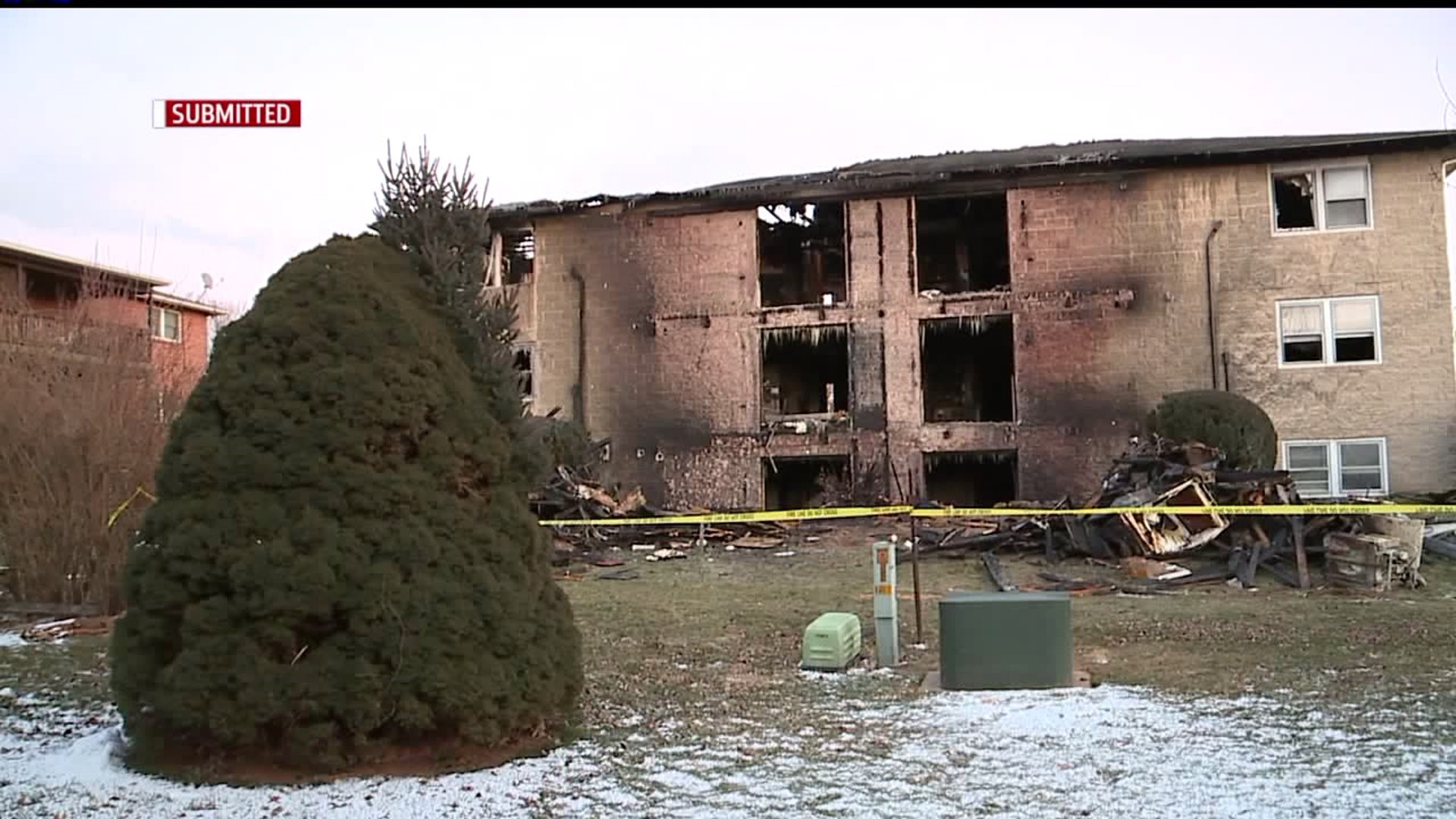 Fire destroys apartment complex in Franklin County