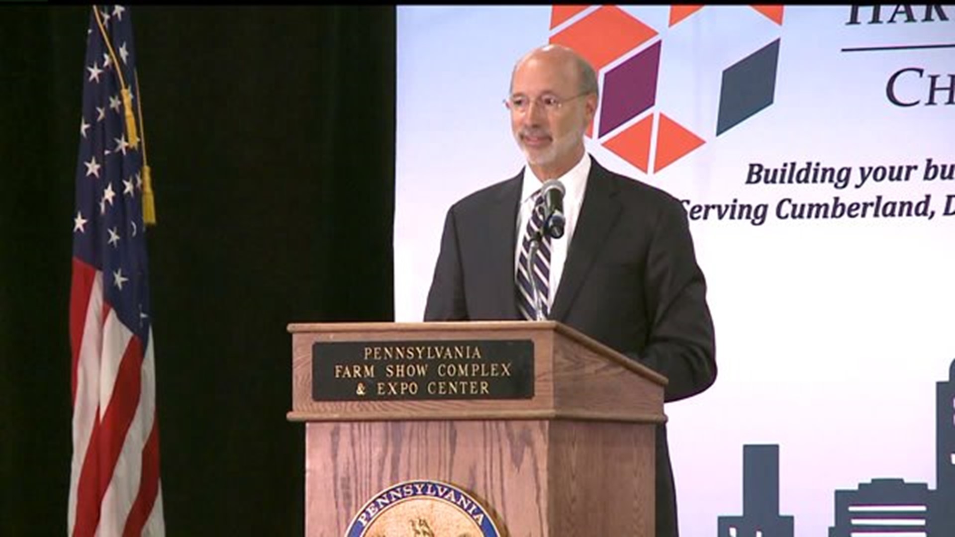 Governor Wolf addresses business community