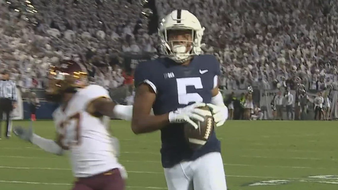 Penn State Wide Receiver Mitchell Tinsley talks about his NFL draft process | Sunday Sitdown