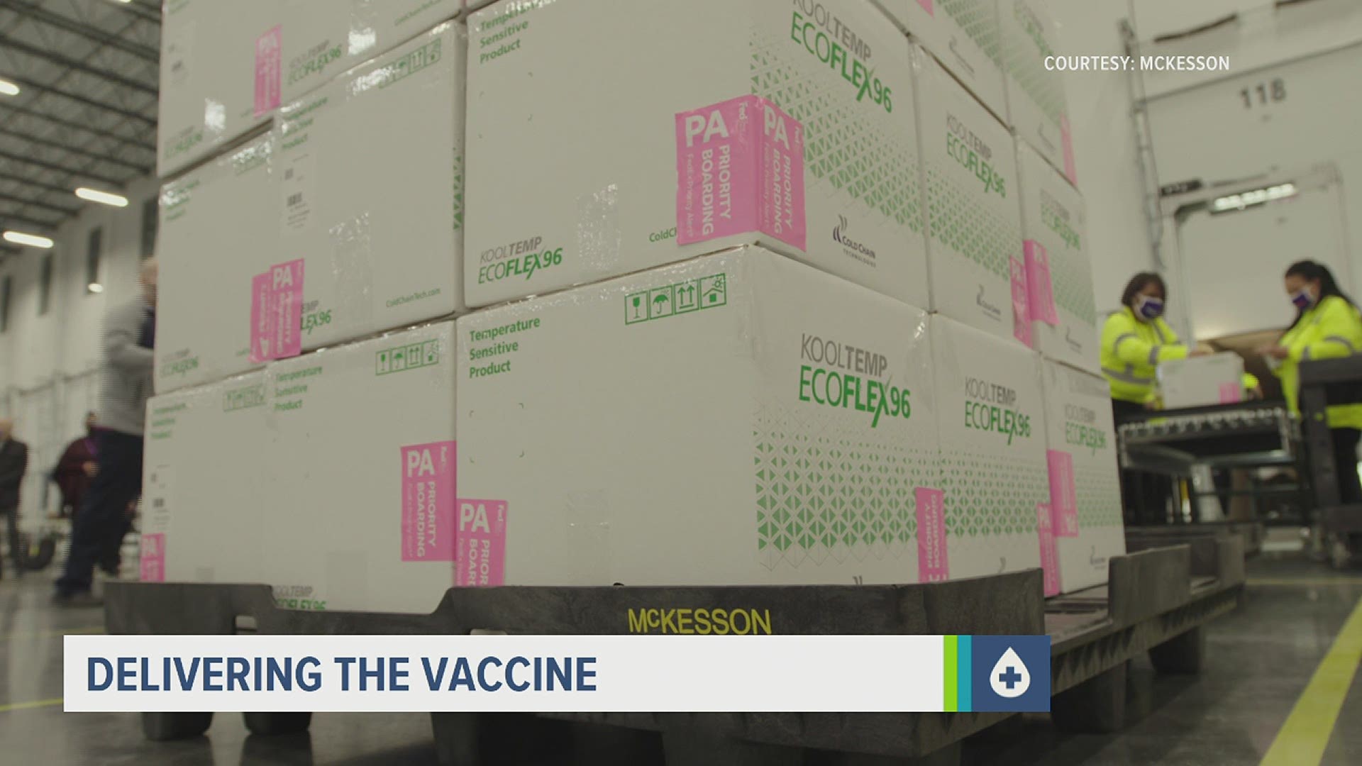 Hear from one Dauphin County native who is helping in the process to deliver COVID-19 vaccines across the nation, including here in Pennsylvania.