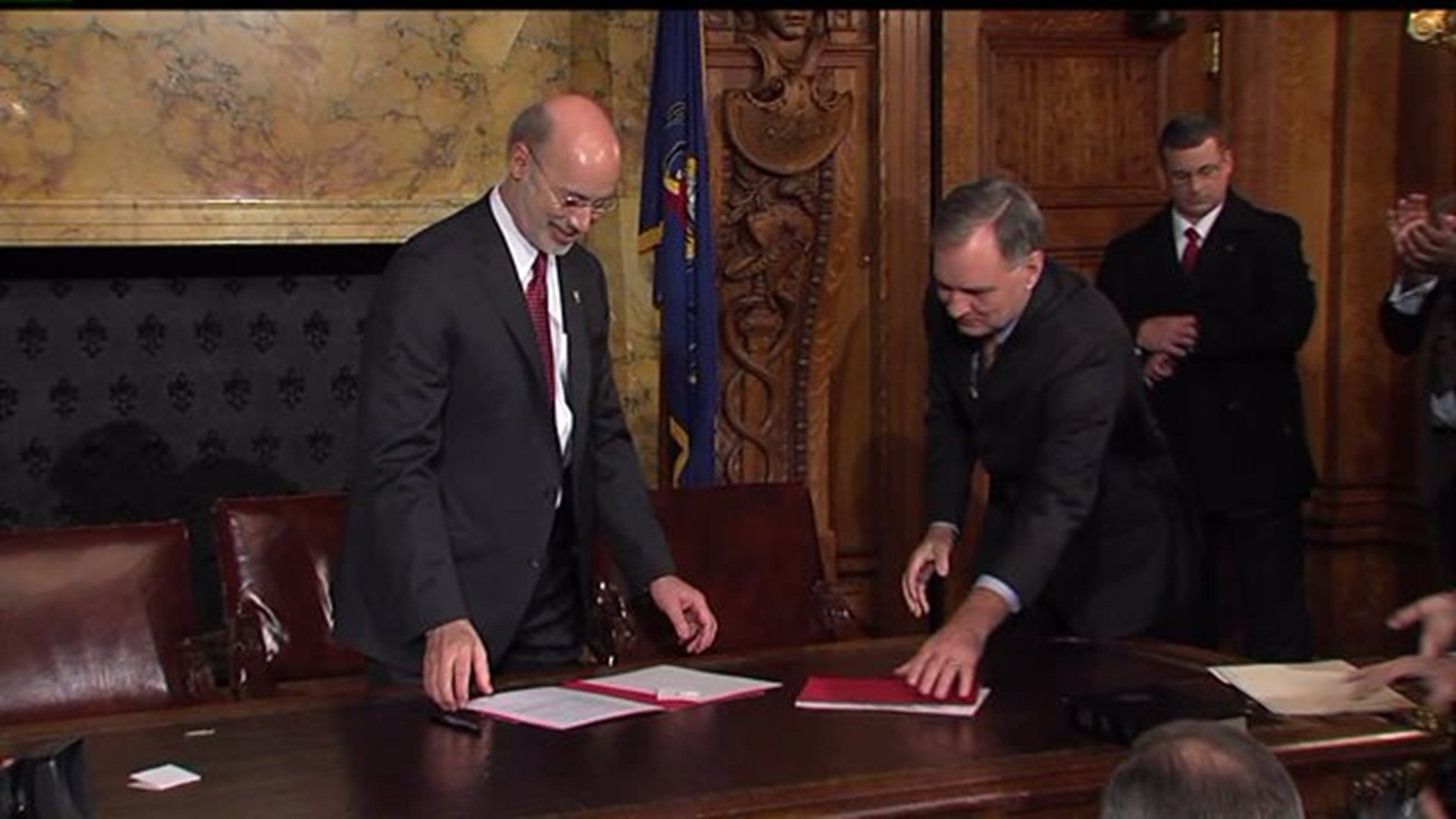 Gov. Tom Wolf signs executive orders