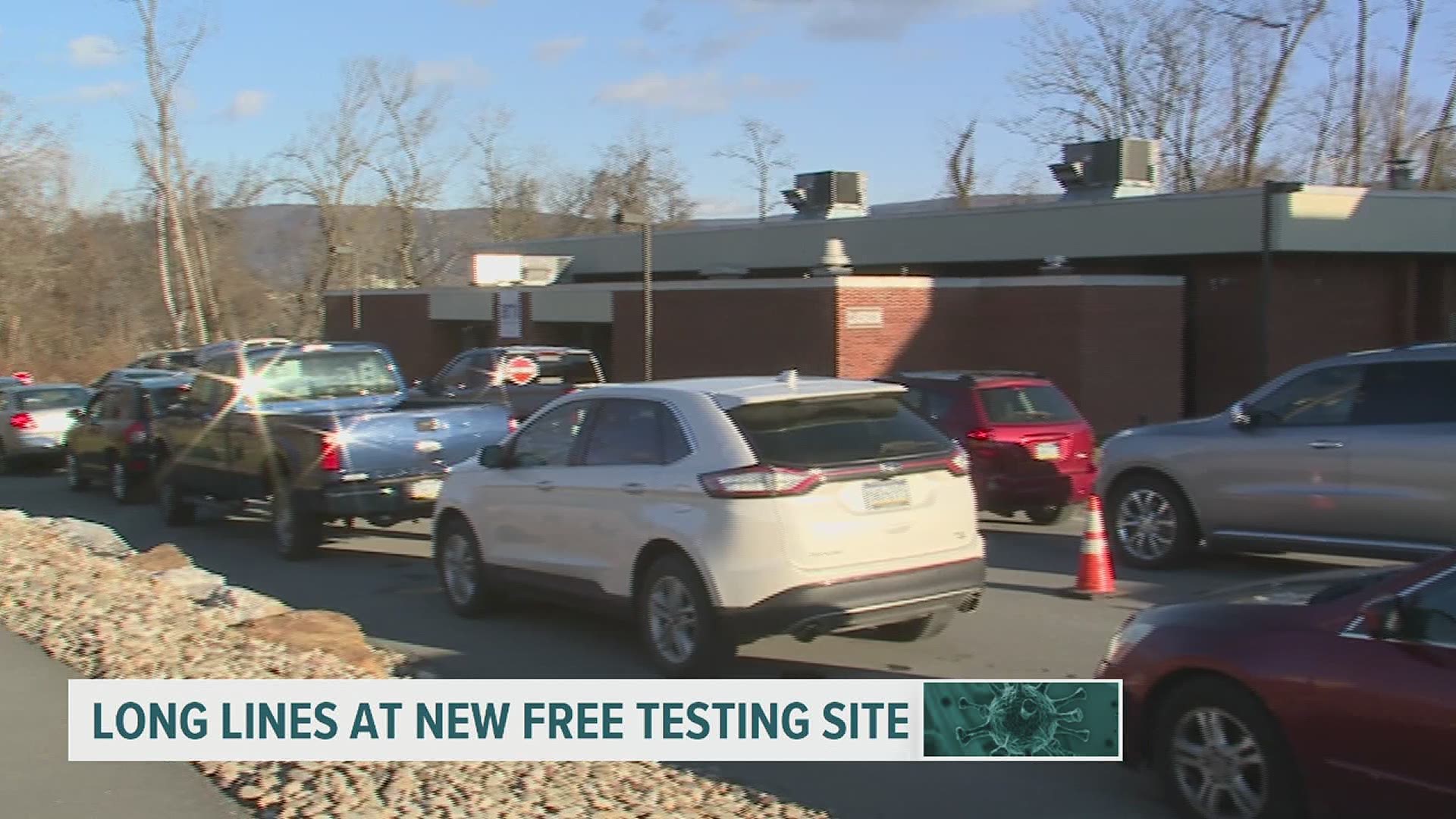 The first round of free COVID-19 pop-up testing clinics opened in four Pennsylvania counties Dec. 2, after Gov. Tom Wolf announced an expansion of testing.