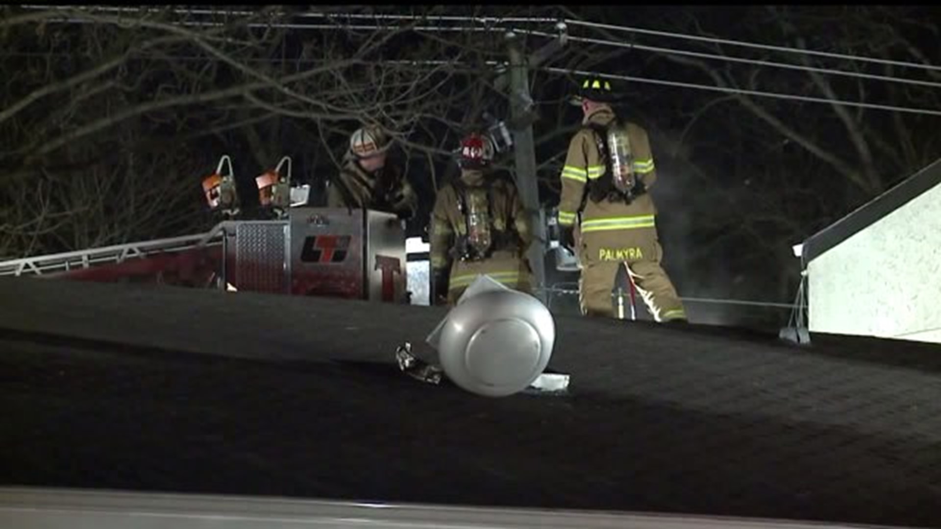 Crews brave frigid temperatures to battle 2-alarm fire in Mount Joy Township