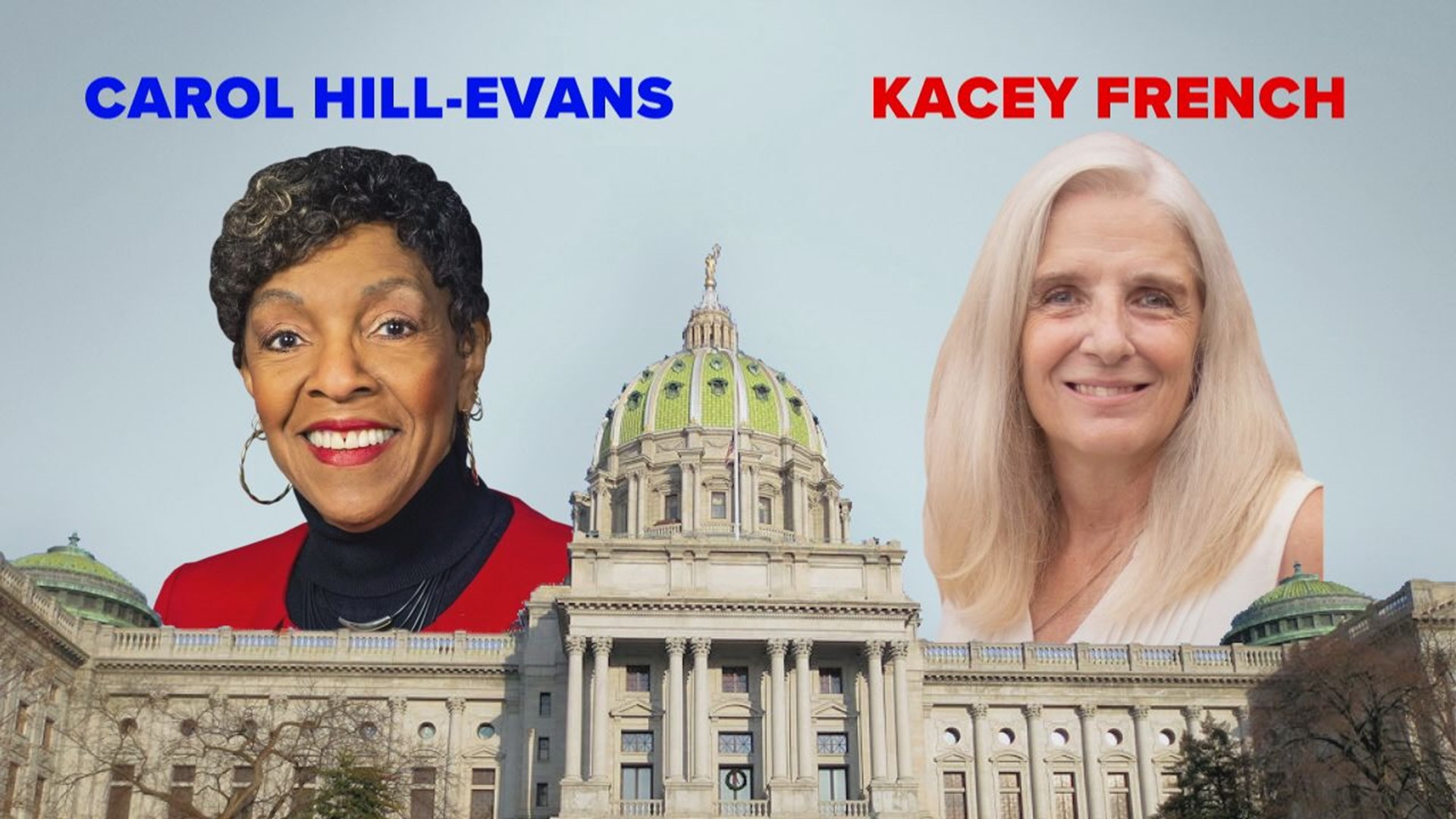 Carol Hill-Evans is seeking a third term representing York City, facing Kacey French who is looking to become the first GOP to win the area since 1984.