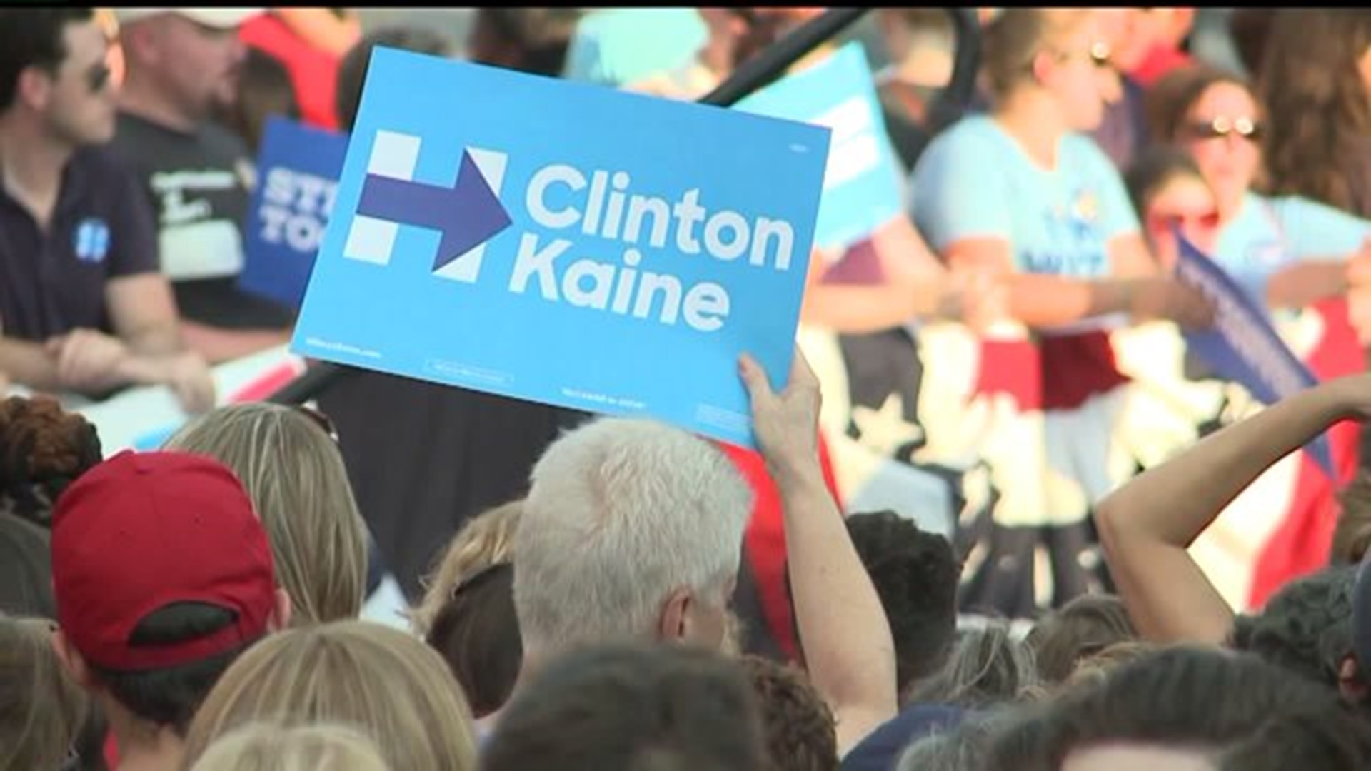 Democratic Presidential nominee Hillary Clinton to attend an event in Harrisburg this afternoon
