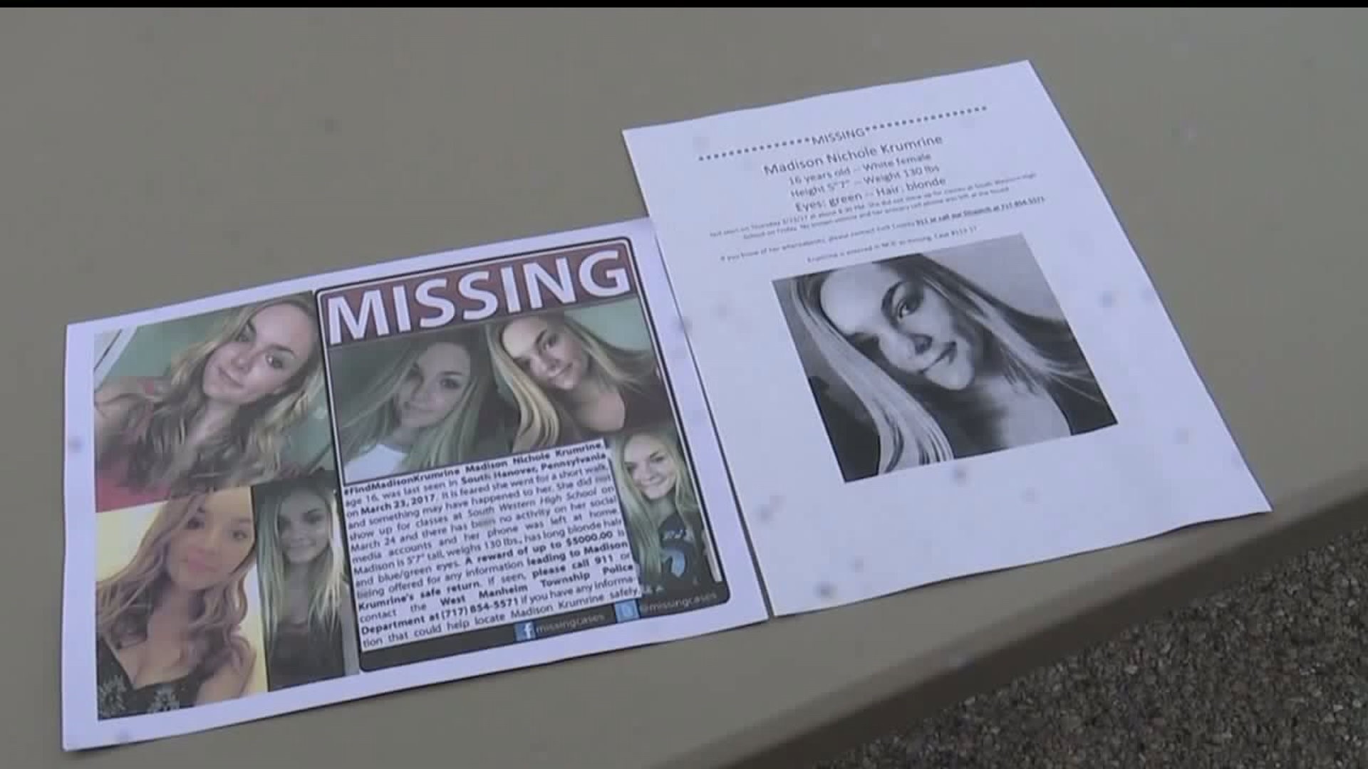 Volunteers search for missing teen