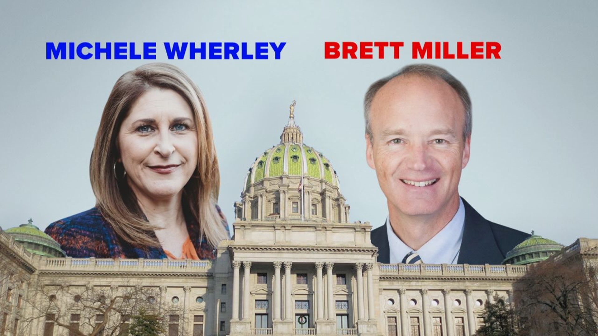 Four-term incumbent Brett Miller is looking to win re-election against Michele Wherley in this western Lancaster County district.