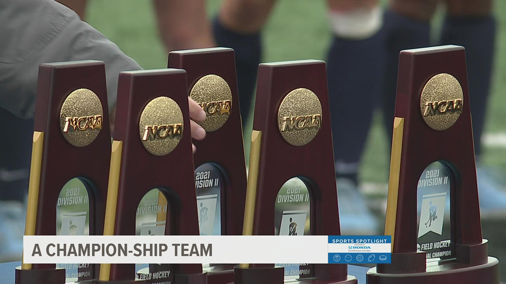 Shippensburg field hockey is no stranger to the spotlight after claiming their fifth NCAA Division II National Championship.