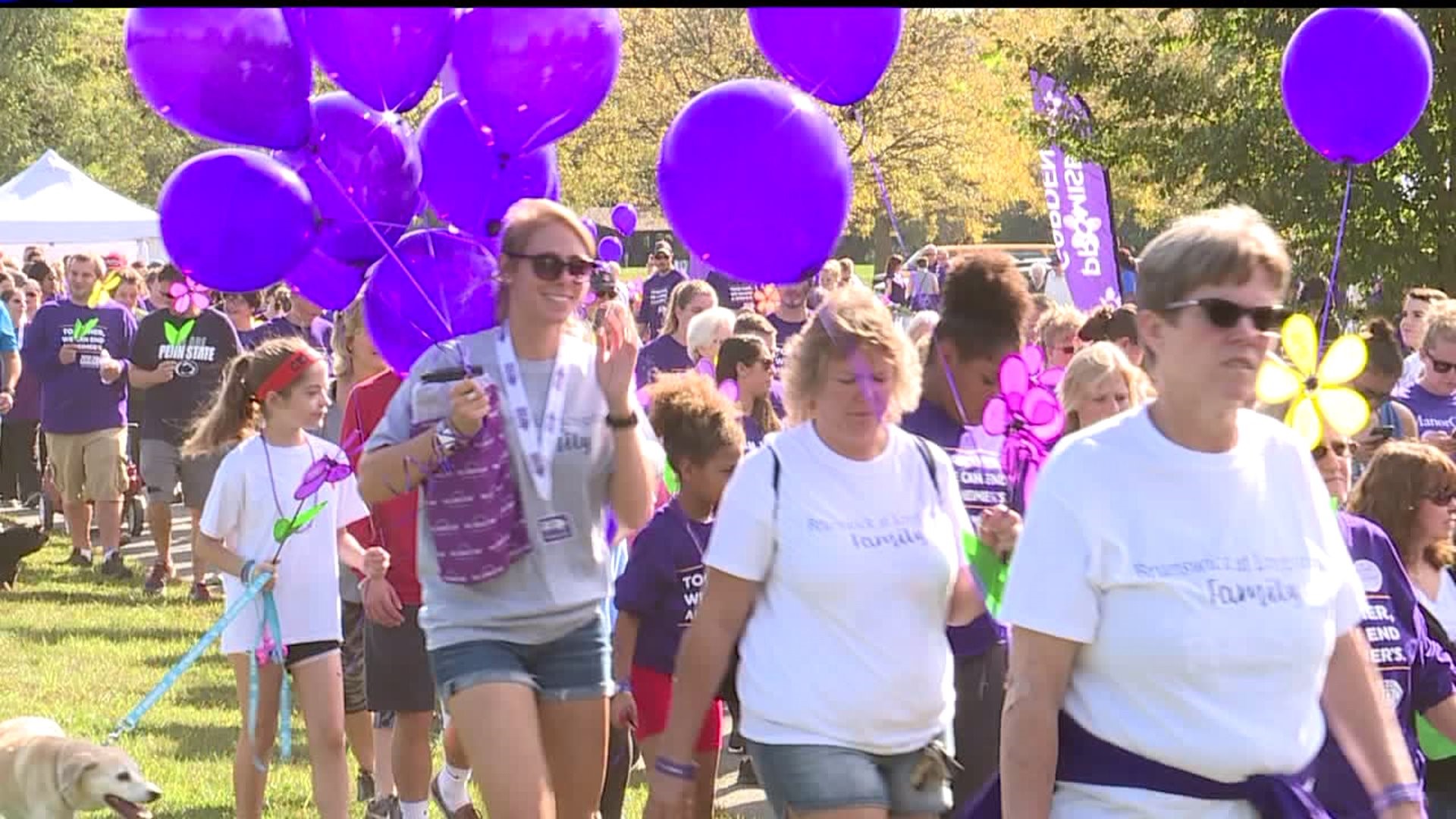 Thousands raise money for a cure at York`s Walk to End Alzheimer`s